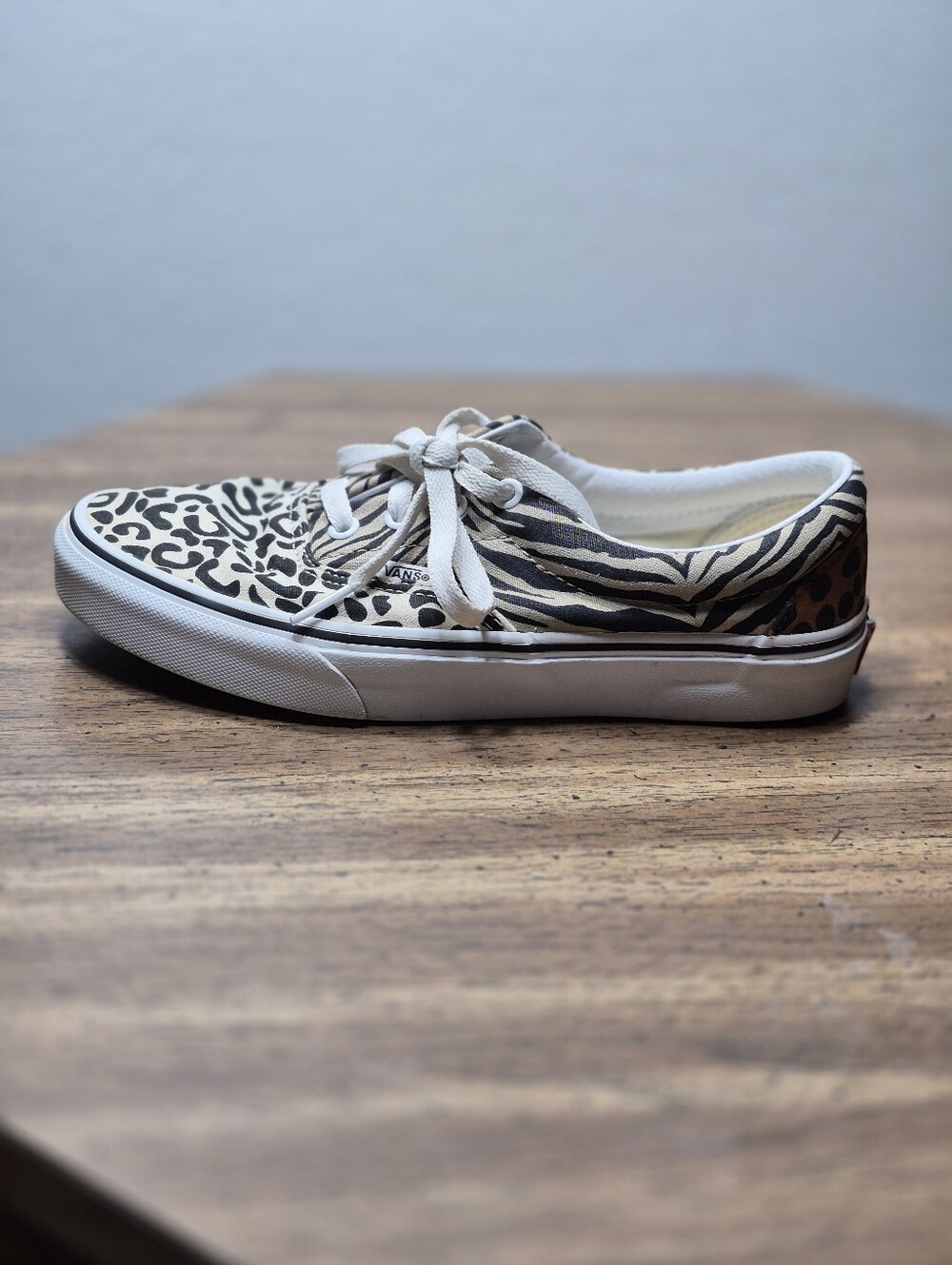 Vans Era Safari Animal Print Women's 7.5 Sneaker Skate Shoes -euc- - Picture 10 of 10